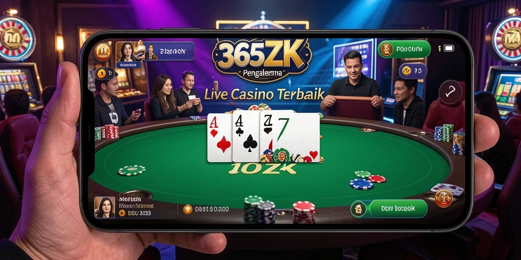 Tampilan gameplay menarik di 365ZK Live Casino.