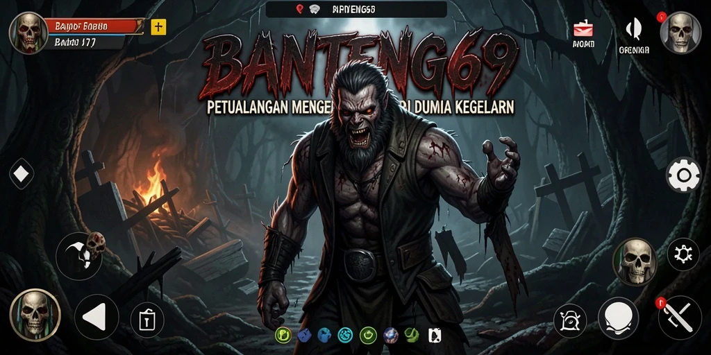 Screenshot menampilkan momen menegangkan dari gameplay BANTENG69.
