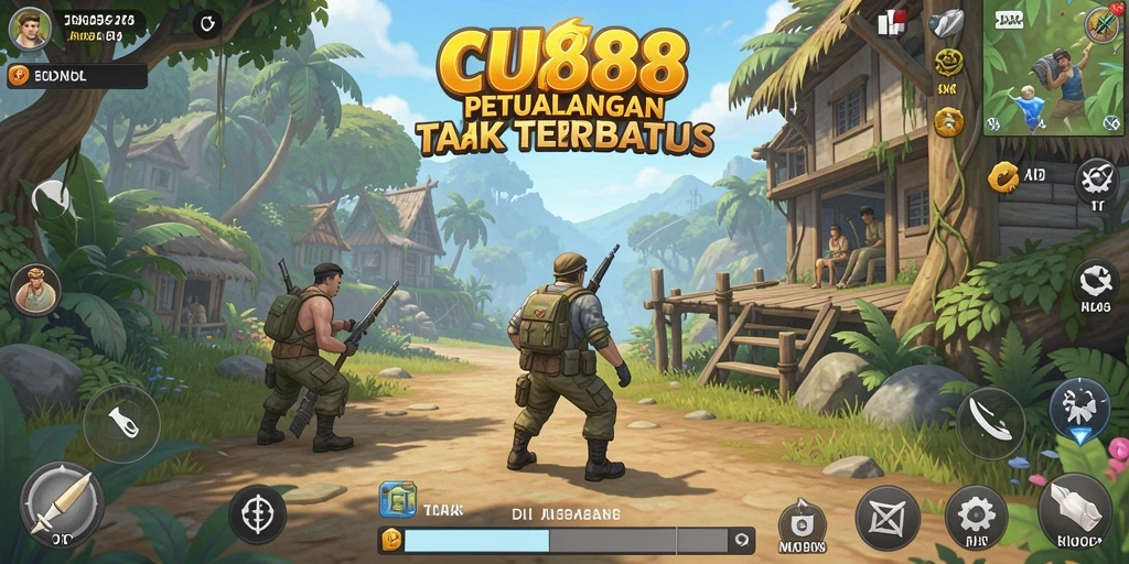 Tangkapan layar gameplay menampilkan petualangan di dunia terbuka yang menakjubkan.