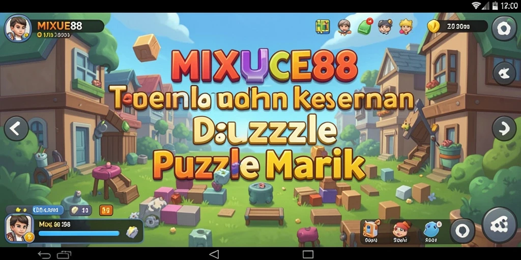 Screenshot MIXUE88 menampilkan gameplay puzzle yang mengasyikkan dan menantang.
