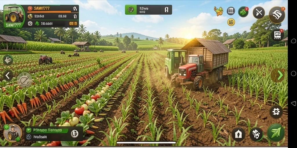 Tampilan gameplay SAWIT777 yang menarik dan interaktif.